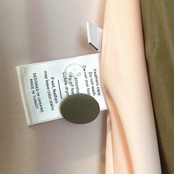 Sleeper Feather Blazer Girl With Pearl Button Jacket Sz S - Picture 7 of 8